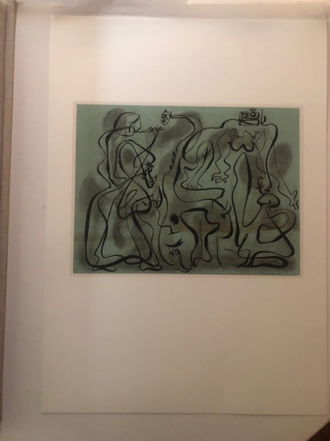 Andre Masson (1896-1987) Rare Lithograph 1981 - 2
