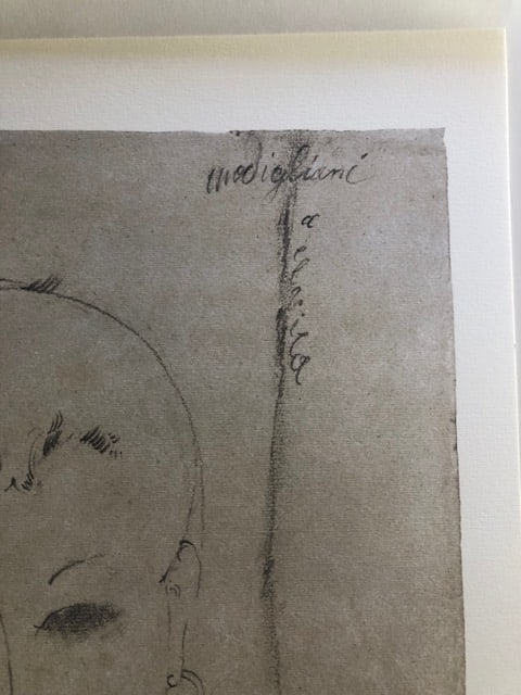 Two Lithographs After Modigliani 1989 - 6