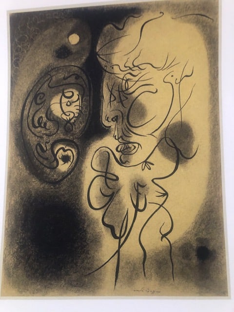 Andre Masson (1896-1987). Rare Lithograph 1981. - 2