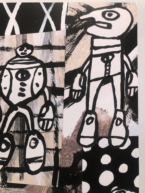 Dubuffet 2012 Exhibition Poster - 2