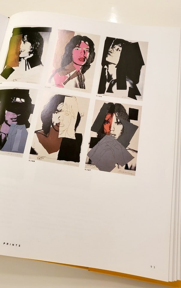 Andy Warhol 'Mick Jagger' Screenprint From Seabird Ediition FS.11-44 1975 - 8