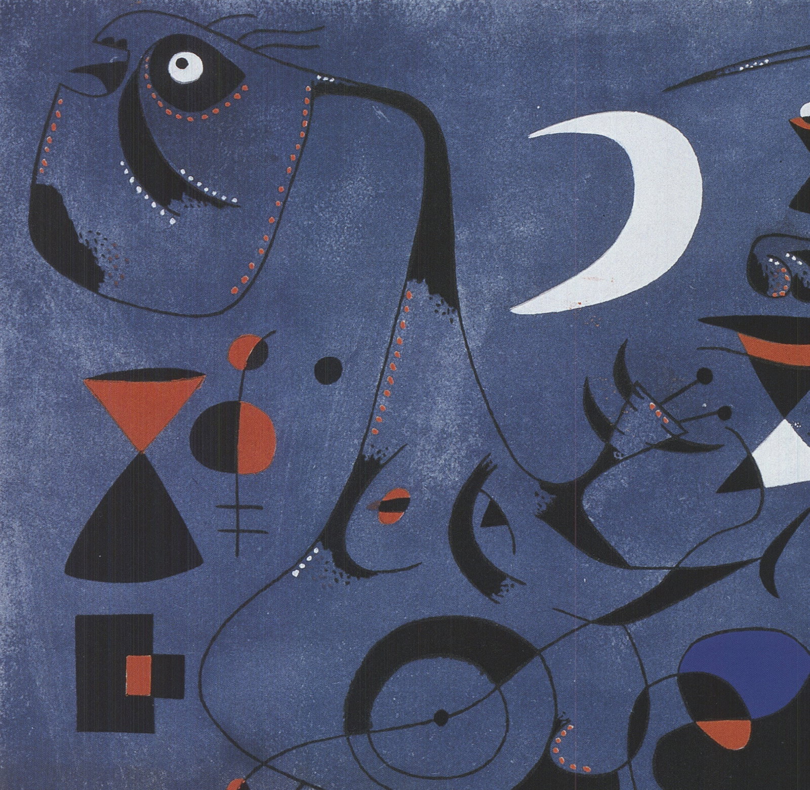 Joan Miro - Figures At Night Guided By The Phosphorescent Tracks of Snails - 2010 - 2