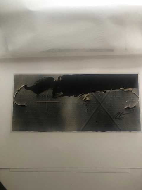 Four Lithographs After Antoni Tapies 1980/81. - 3