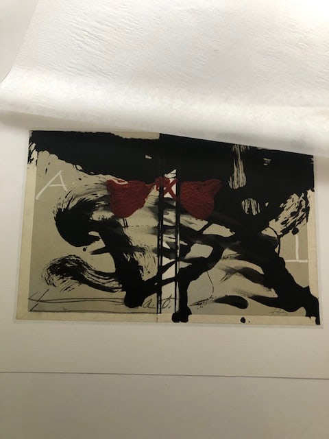 Antoni Tapies (1923-2012) Rare Numbered Lithograph. 1982 - 2