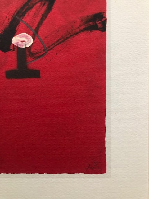 Antoni Tapies (1923-2012) Rare Lithograph 1988. - 3