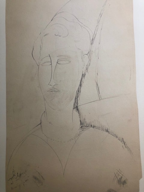 Two (2) Lithographs After Modigliani 1989. - 3