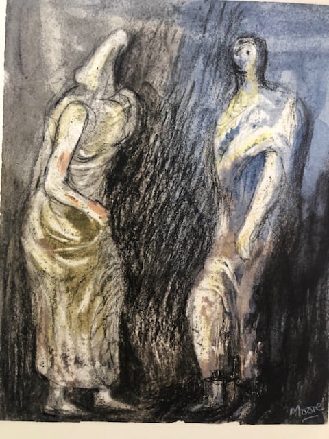 Four (4) Rare Henry Moore Lithographs. 1982 - 5