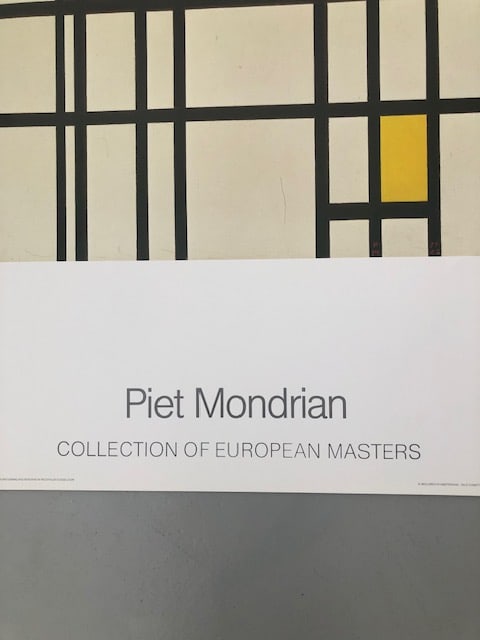 Piet Mondrian - Rhythm. 2014 Offset Lithograph.: Title: Piet Mondrian - Rhythm. 2014 Offset Lithograph. Description: Piet Mondrian. Originally painted in the late 1920s, Rhythm represents Piet Mondrian's mature abstract phase. Chara