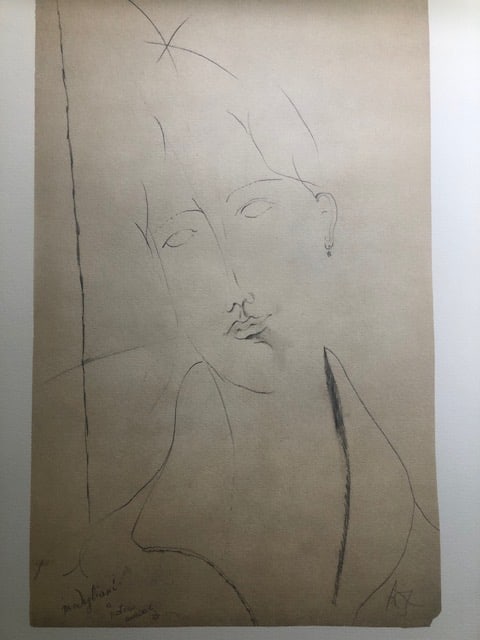 Three (3 ) Rare Lithographs After Modigliani. 1989. - 3