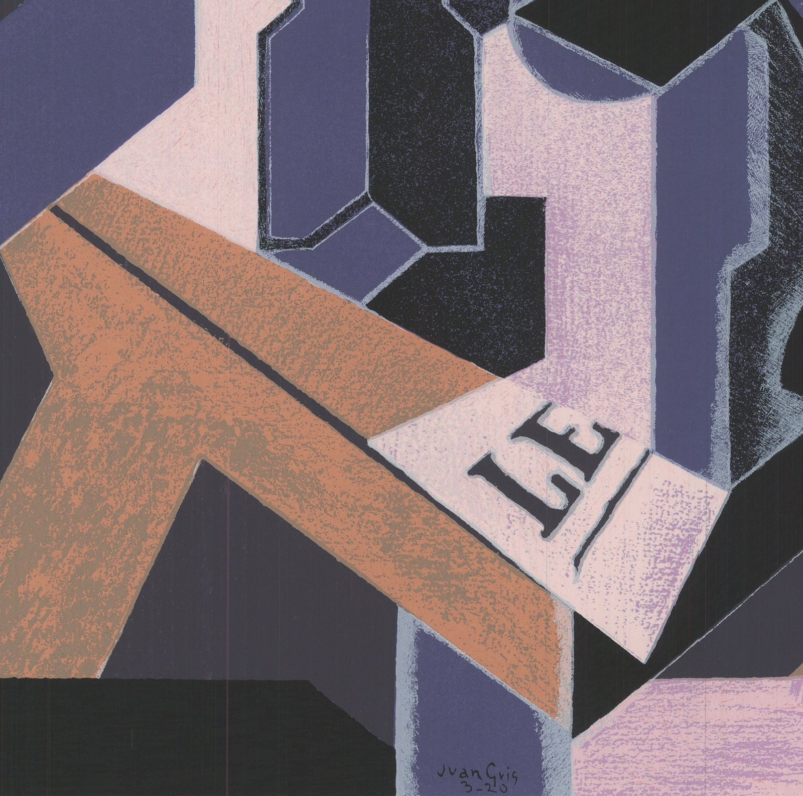Juan Gris 'Fruit Bowl and Diary' 1981 - 3