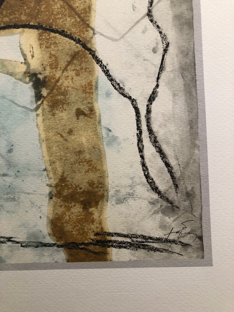 Antoni Tapies (1923-2012) Rare Lithograph 1988 - 2