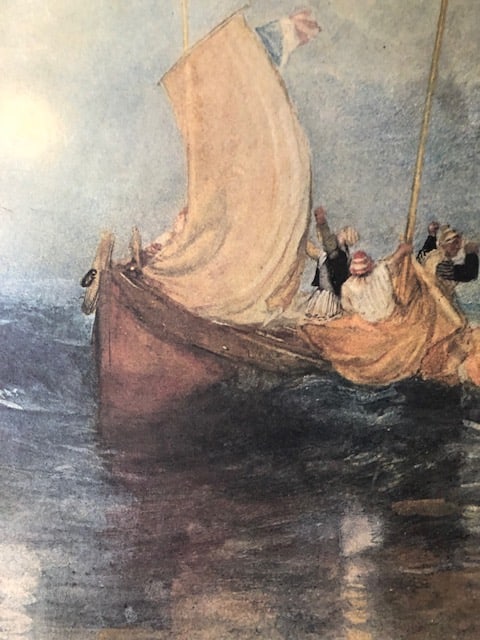 Folkestone From The Sea After Turner. - 3