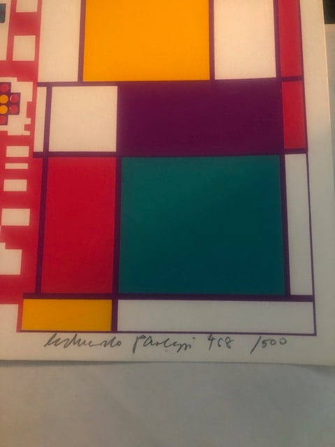 Sir Eduardo Paolozzi, (1924-2005). Hand Signed and Numbered, Moonstrips Empire News. - 2