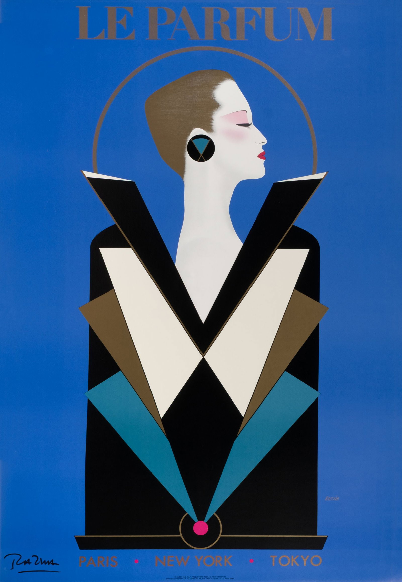 Contemporary French Advertising Poster 'Le Parfum' (1 of 1)
