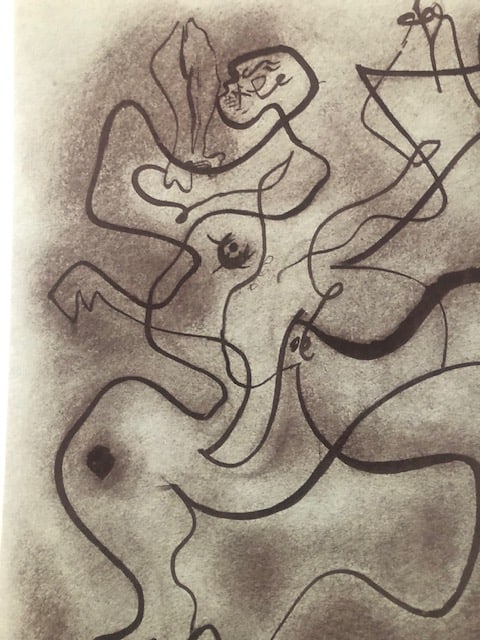 Andre Masson. Rare Lithograph 1981. - 3