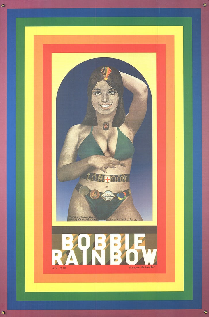 Peter Blake - 'Bobby Rainbow' 2012 Certificate of Provenance. - 2