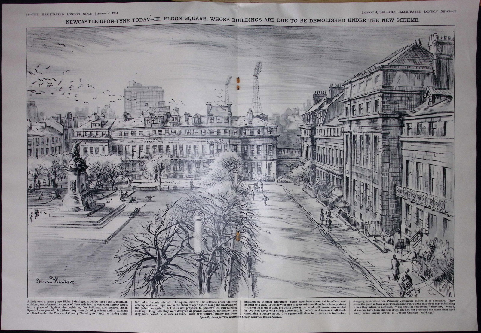 Vintage Scenes of Newcastle Upon Tyne 1964 4 Page Supplement: Title: Vintage Scenes of Newcastle Upon Tyne 1964 4 Page Supplement Description: Vintage Scenes of Newcastle Upon Tyne 1964 4 Page Supplement This Double Page Original Print Measures 20 x 14 (Inches)