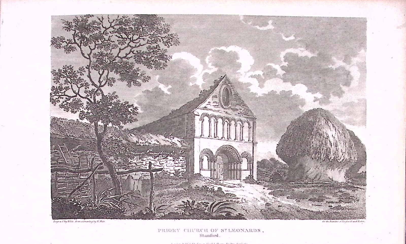 St Leonards Church Lincolnshire 208 Years-Old Antique George IV Print by John Britton-7: Title: St Leonards Church Lincolnshire 208 Years-Old Antique George IV Print by John Britton-7 Description: This 1818 Print Has Been Removed from an Antique Edition of. A Topographical and Historical