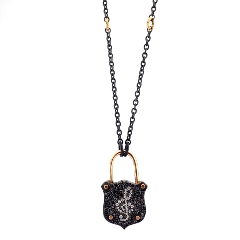 Natural Diamond 14K Yellow Gold Necklace - 2