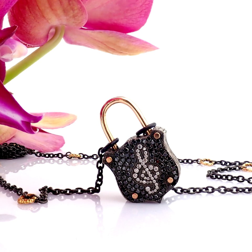 Natural Diamond 14K Yellow Gold Necklace - 4
