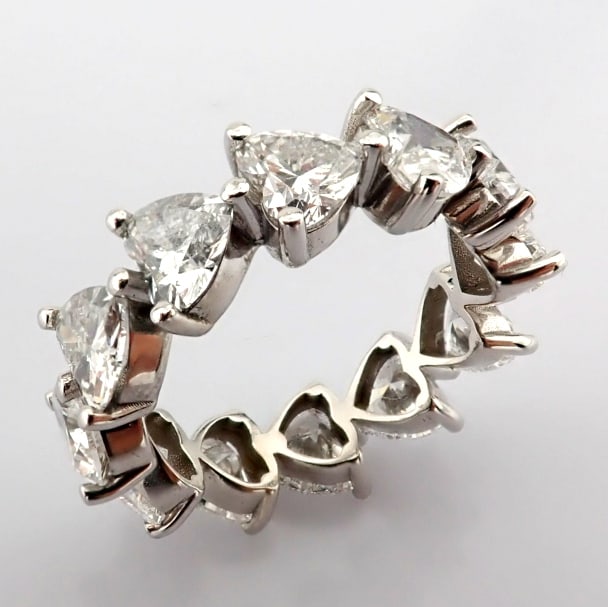 Heart Cut Lab-Grown Diamond Ring - 5.28 Total Carat (MDI Certified) - 3