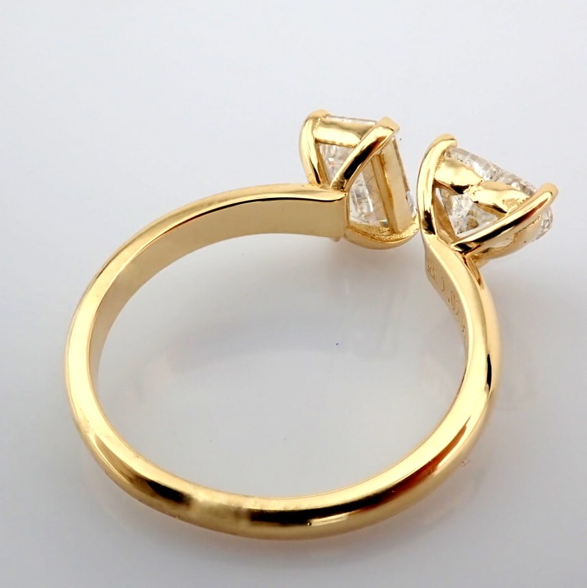 Heart Cut Lab-Grown Diamond Ring - 2.09 Total Carat (IGI Certified) - 7