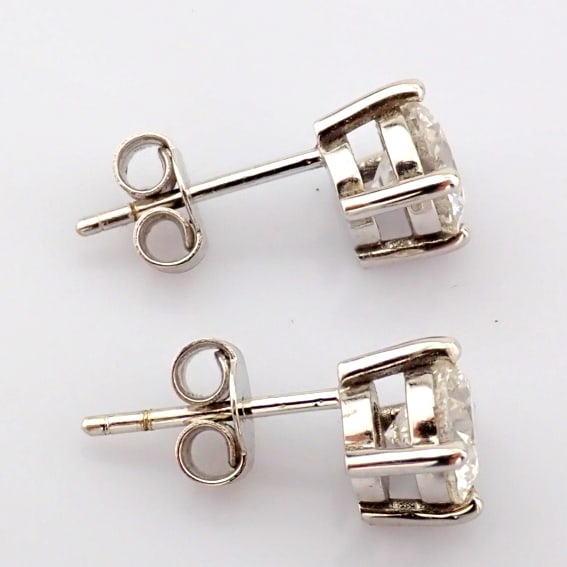 Round Cut Lab-Grown Diamond Earring - 1.89 Total Carat (MDI Certified) - 6