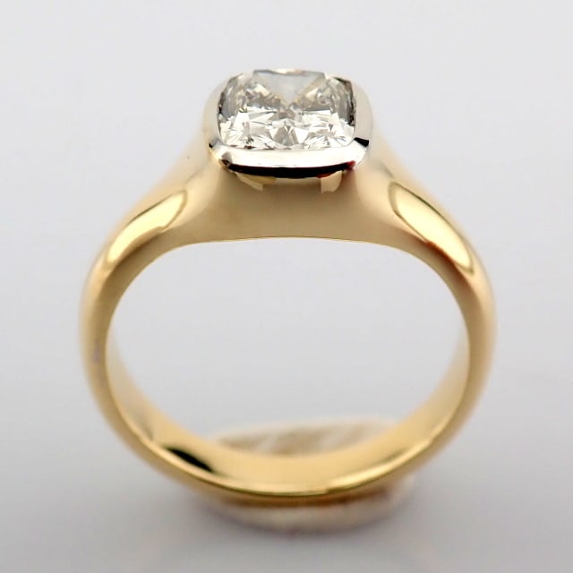 Cushion Cut Lab-Grown Diamond Ring - 1.43 Total Carat (IGI Certified) - 5