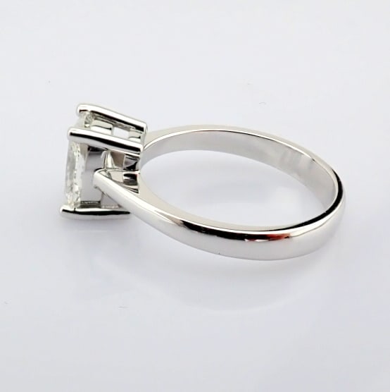Cushion Cut Lab-Grown Diamond Ring - 1.49 Total Carat (IGI Certified) - 5