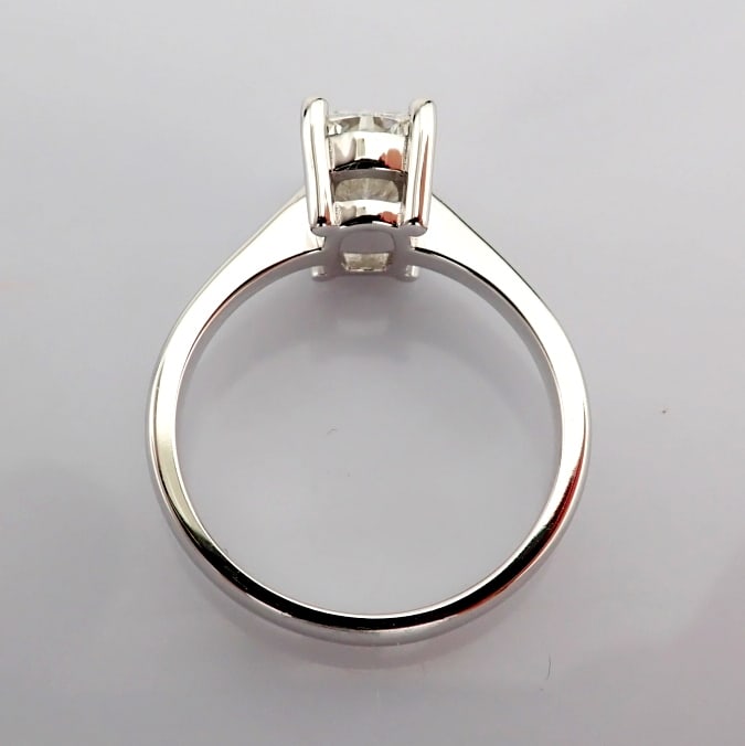 Cushion Cut Lab-Grown Diamond Ring - 1.49 Total Carat (IGI Certified) - 6