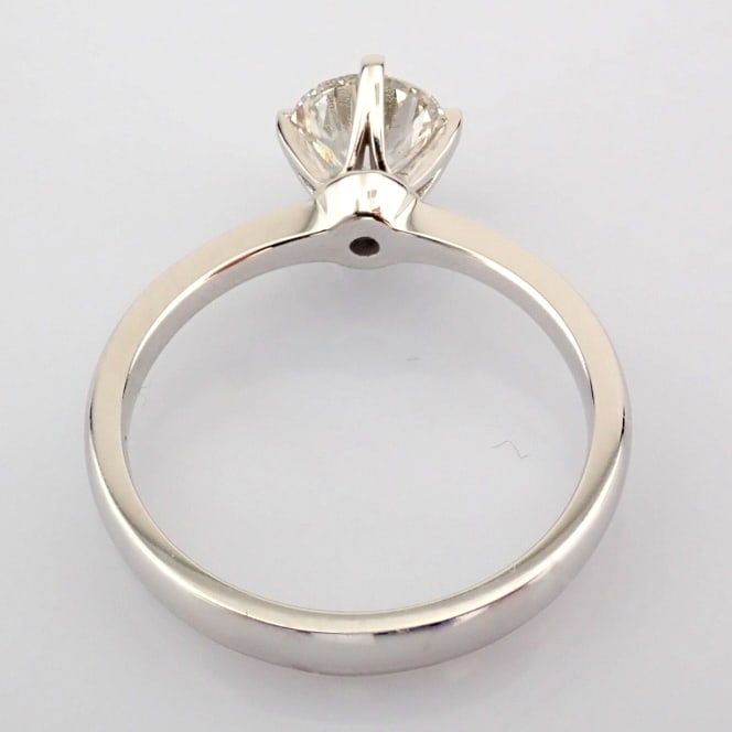 Round Cut Lab-Grown Diamond Ring - 1 Total Carat (IGI Certified) - 8