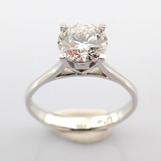 Round Cut Lab-Grown Diamond Ring - 1.17 Total Carat (IGI Certified) - 6