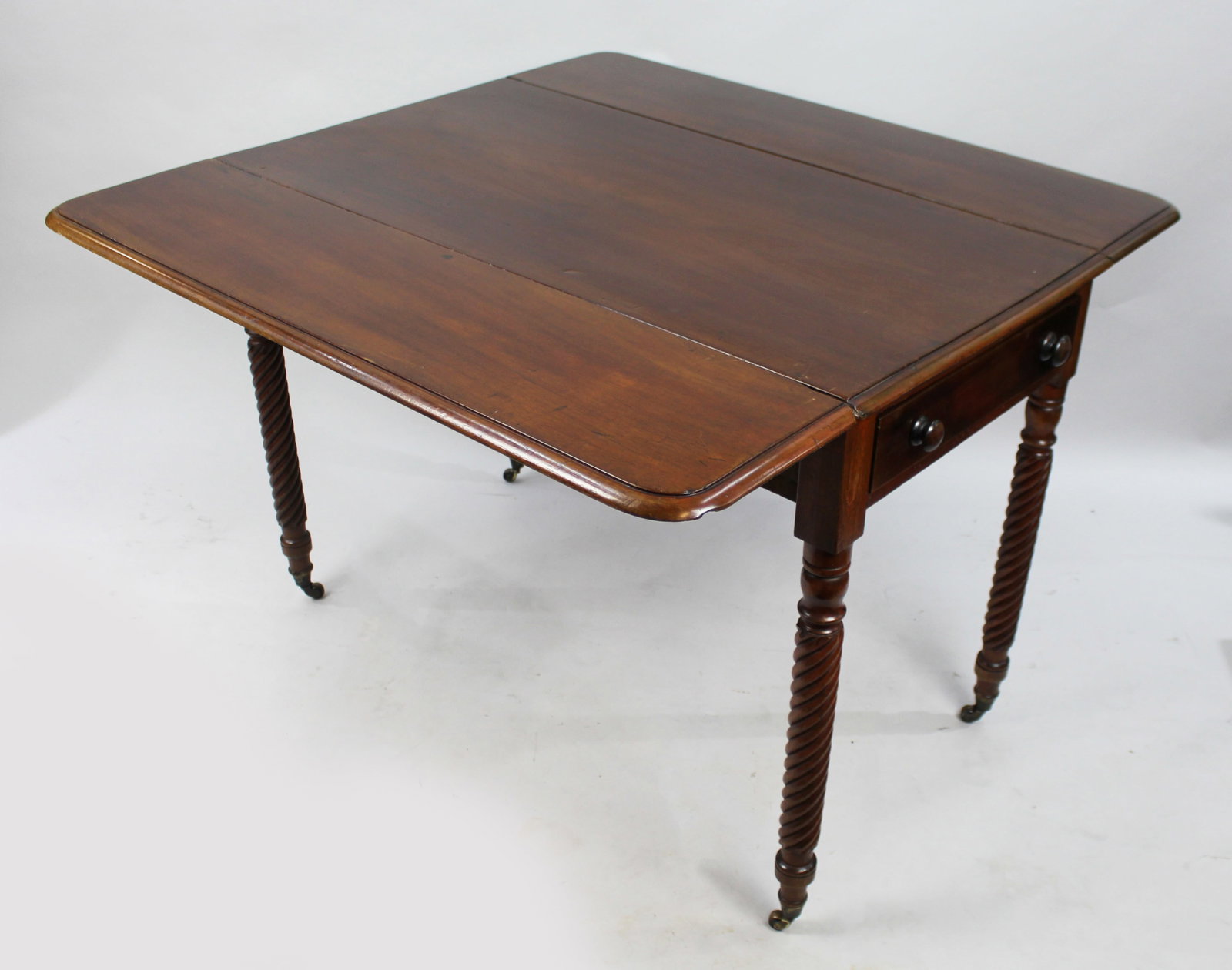 Victorian Mahogany Pembroke Table - 10