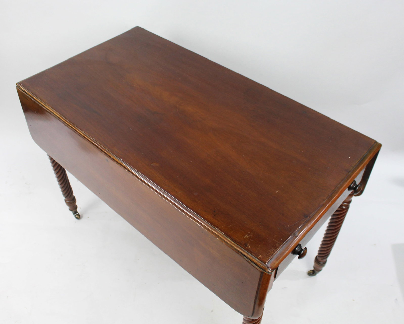 Victorian Mahogany Pembroke Table - 7