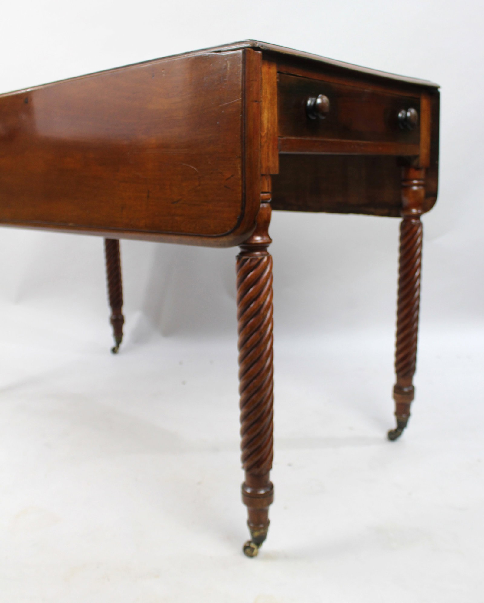 Victorian Mahogany Pembroke Table - 8