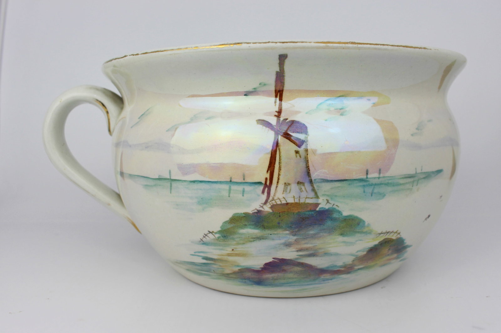 Cleve Art Ware W.Bennett (Hanley) Chamber Pot c.1920 - 3