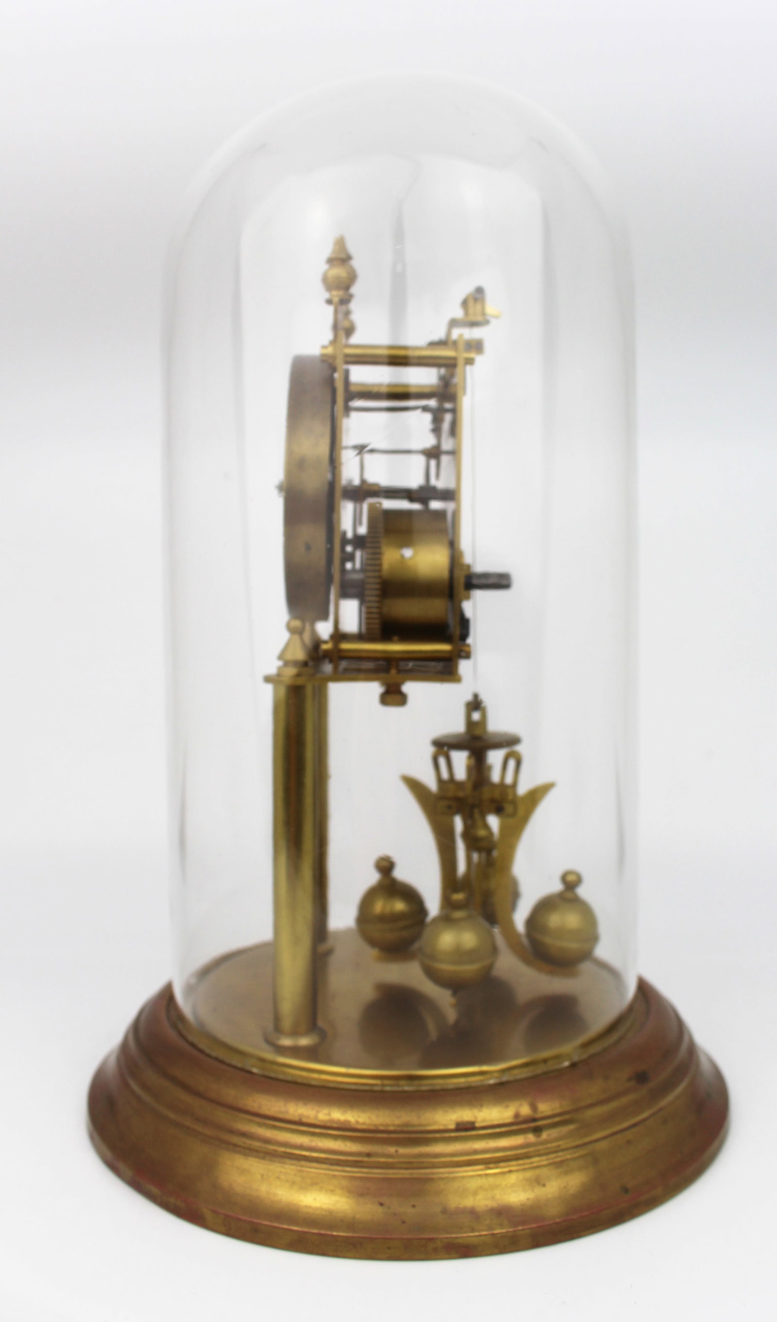 Antique German Domed Anniversary Clock c.1900 - 2
