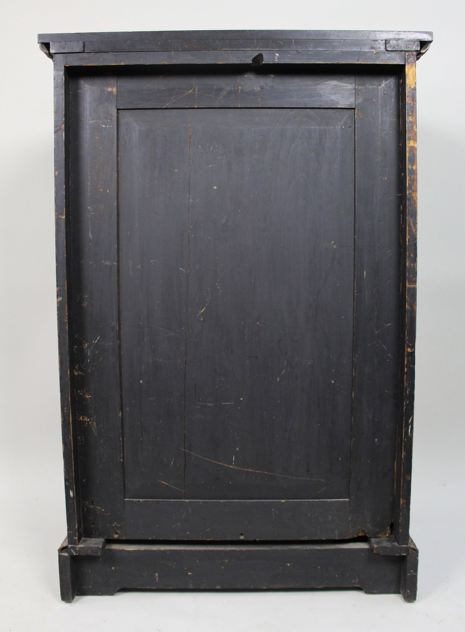 Antique French Napoleon III Ebonised Pier Cabinet with c.1860 - 14