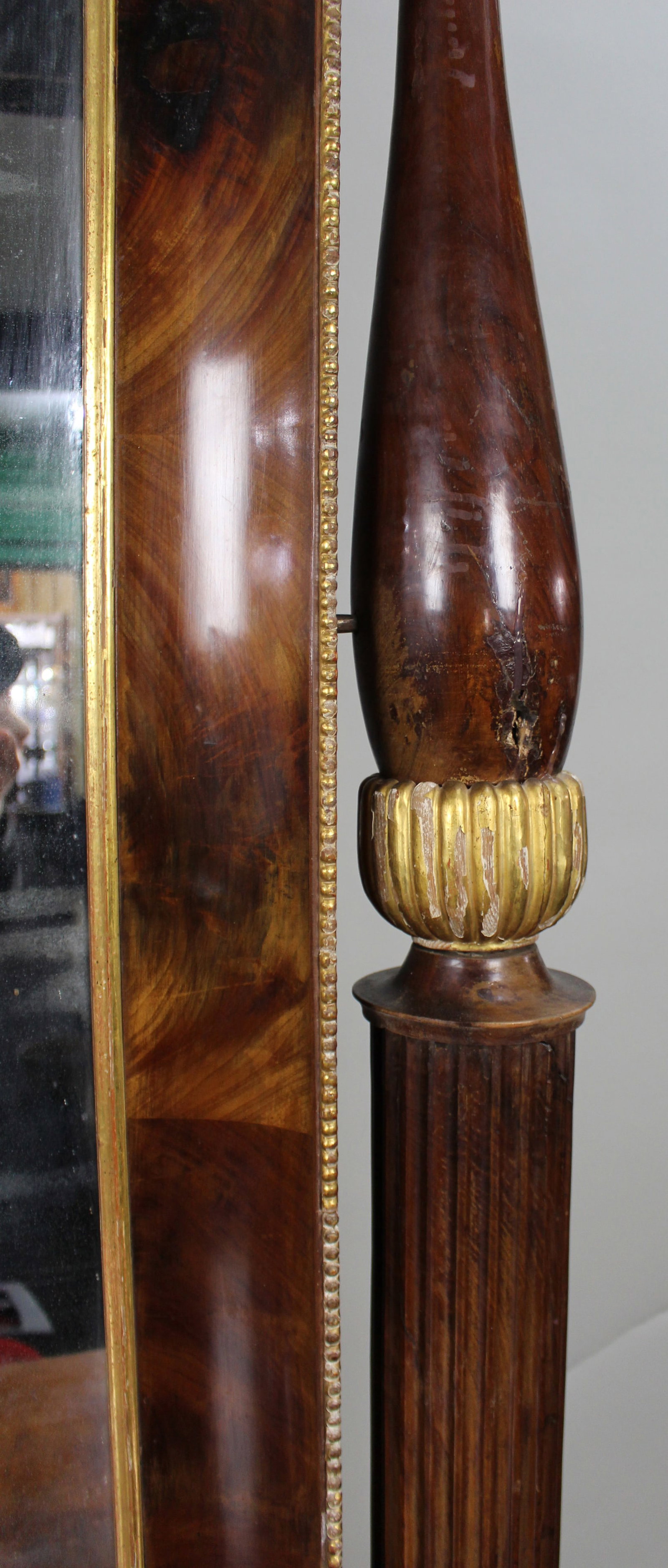 Antique Mahogany and Parcel Gilt Console Table & Pier Mirror - 10