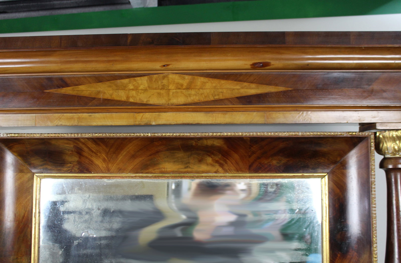 Antique Mahogany and Parcel Gilt Console Table & Pier Mirror - 5