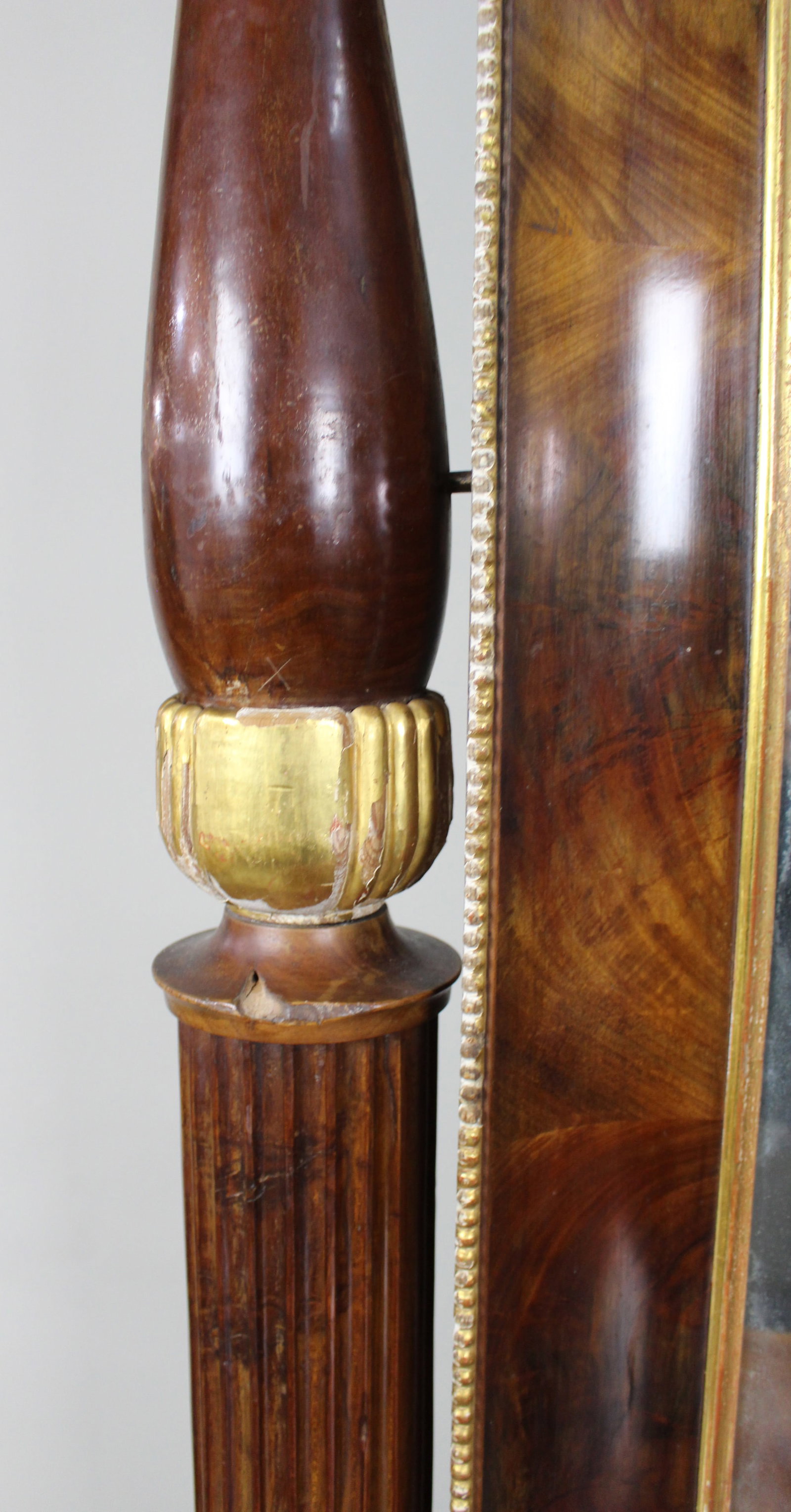 Antique Mahogany and Parcel Gilt Console Table & Pier Mirror - 9
