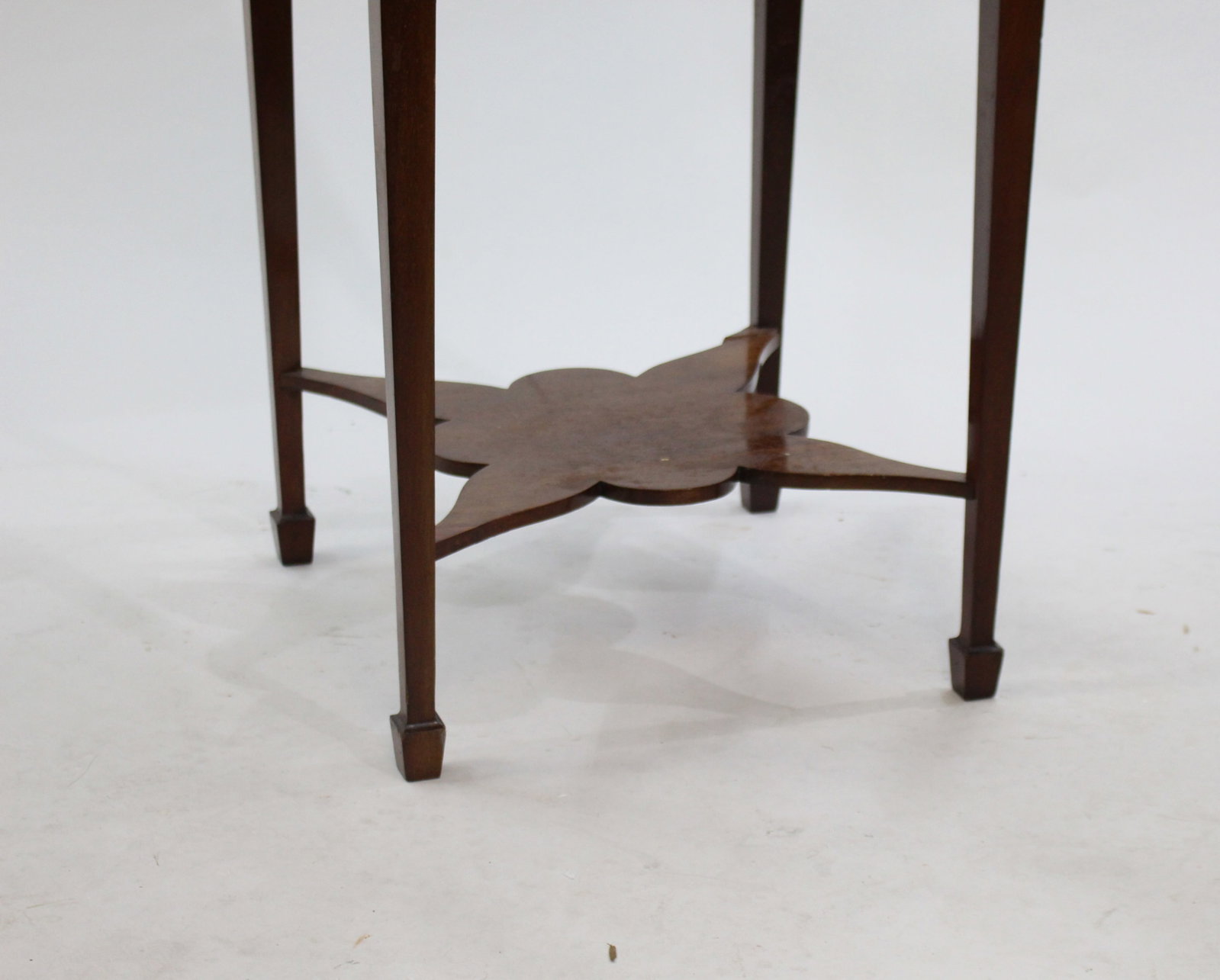 Regency Era Mahogany Works Table with Decorative Inlay - 4