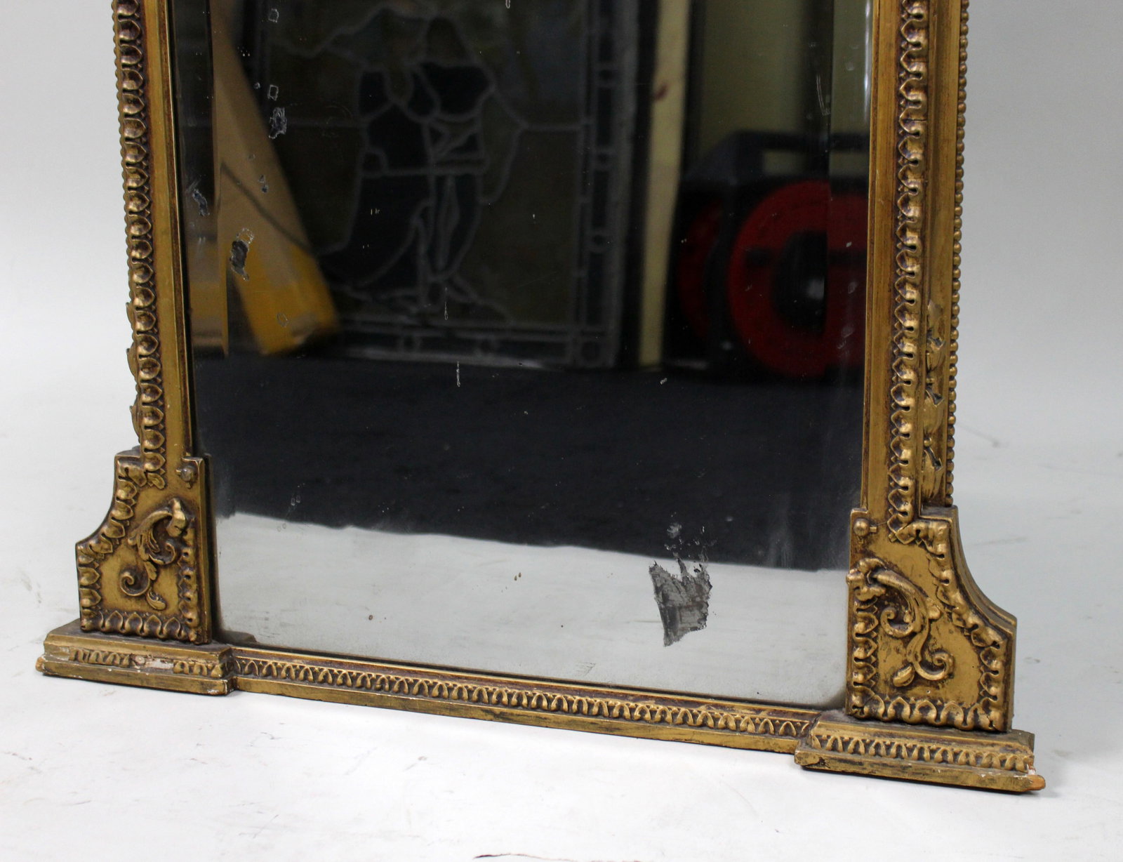 Regency Giltwood Pier Glass – Intaglio Cut Mirror Plate, c.1815 - 6