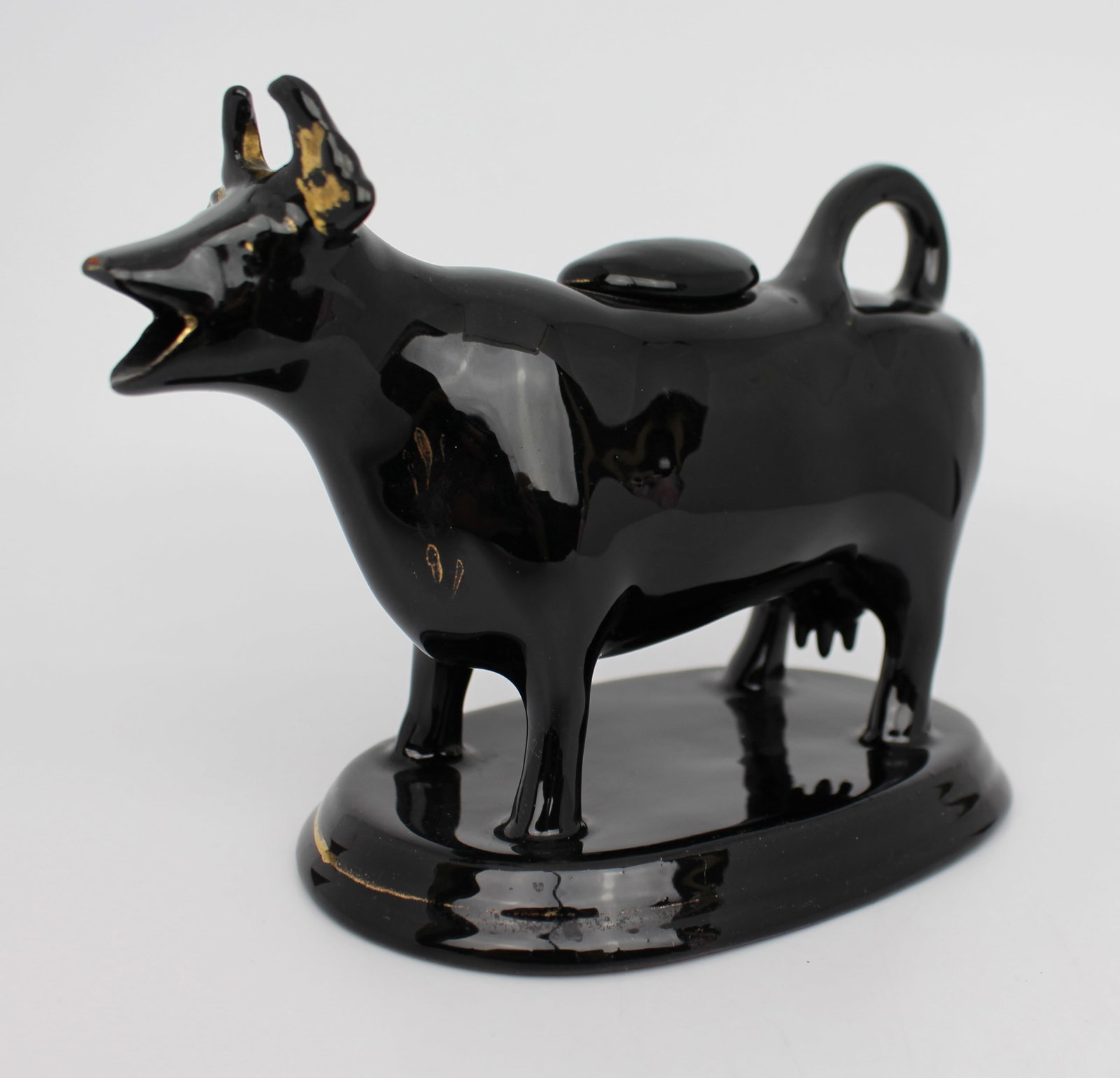 Staffordshire Cow Creamer c.1900 (1 of 6)