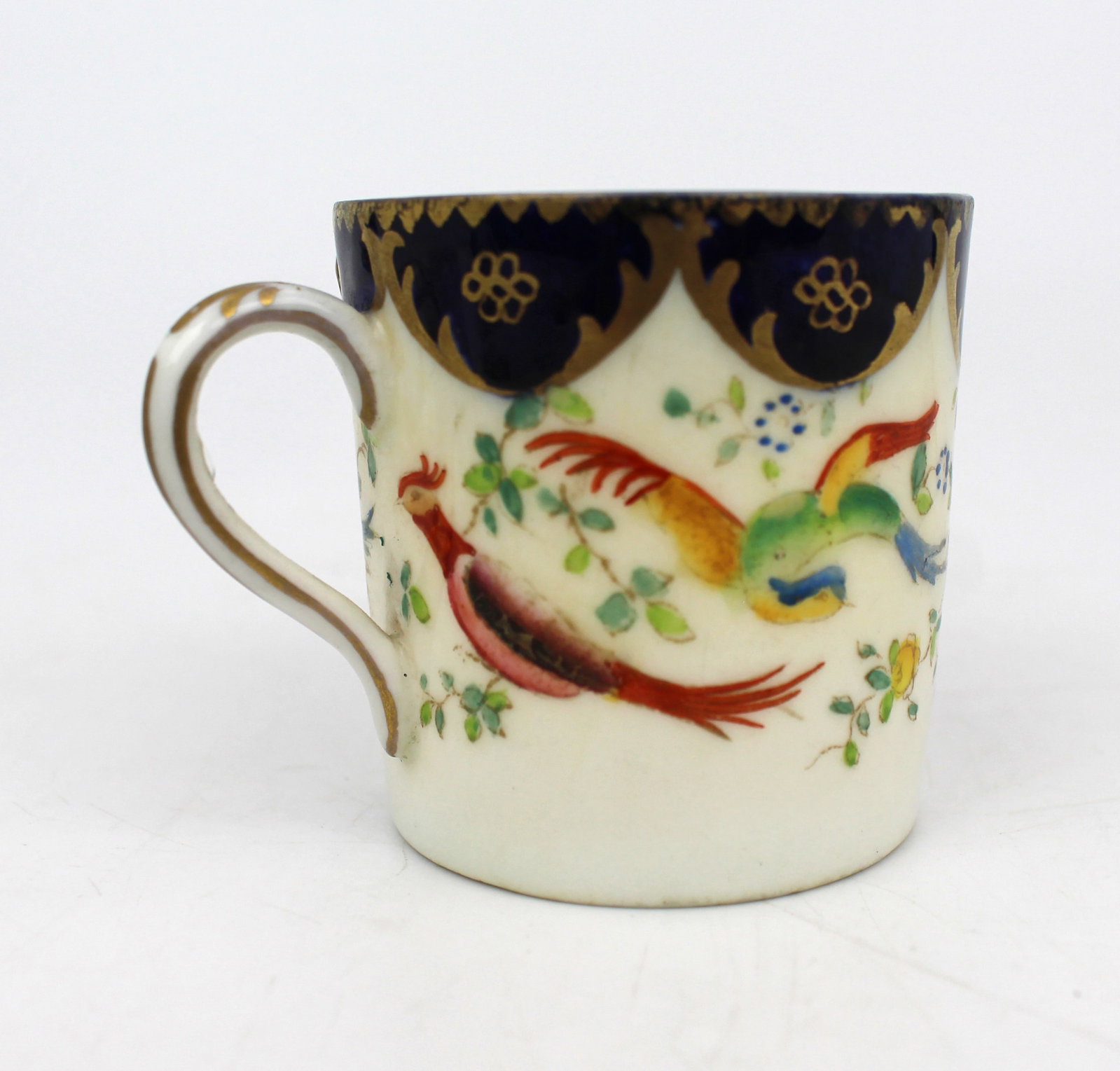 Worcester Porcelain Coffee Can – Exotic Birds Pattern – c.1815–1825 - 4