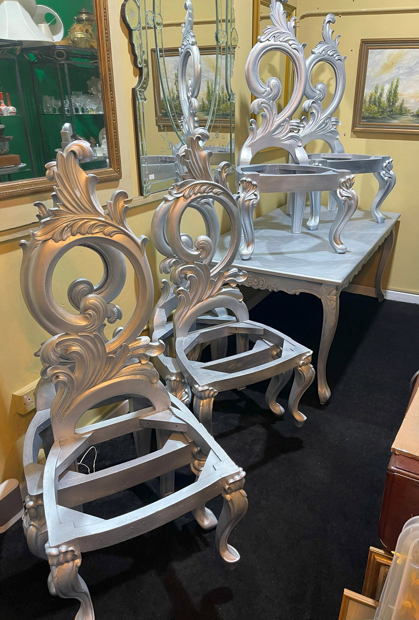 Harrison & Gil Styled Dining Table & 6 Chairs (1 of 20)