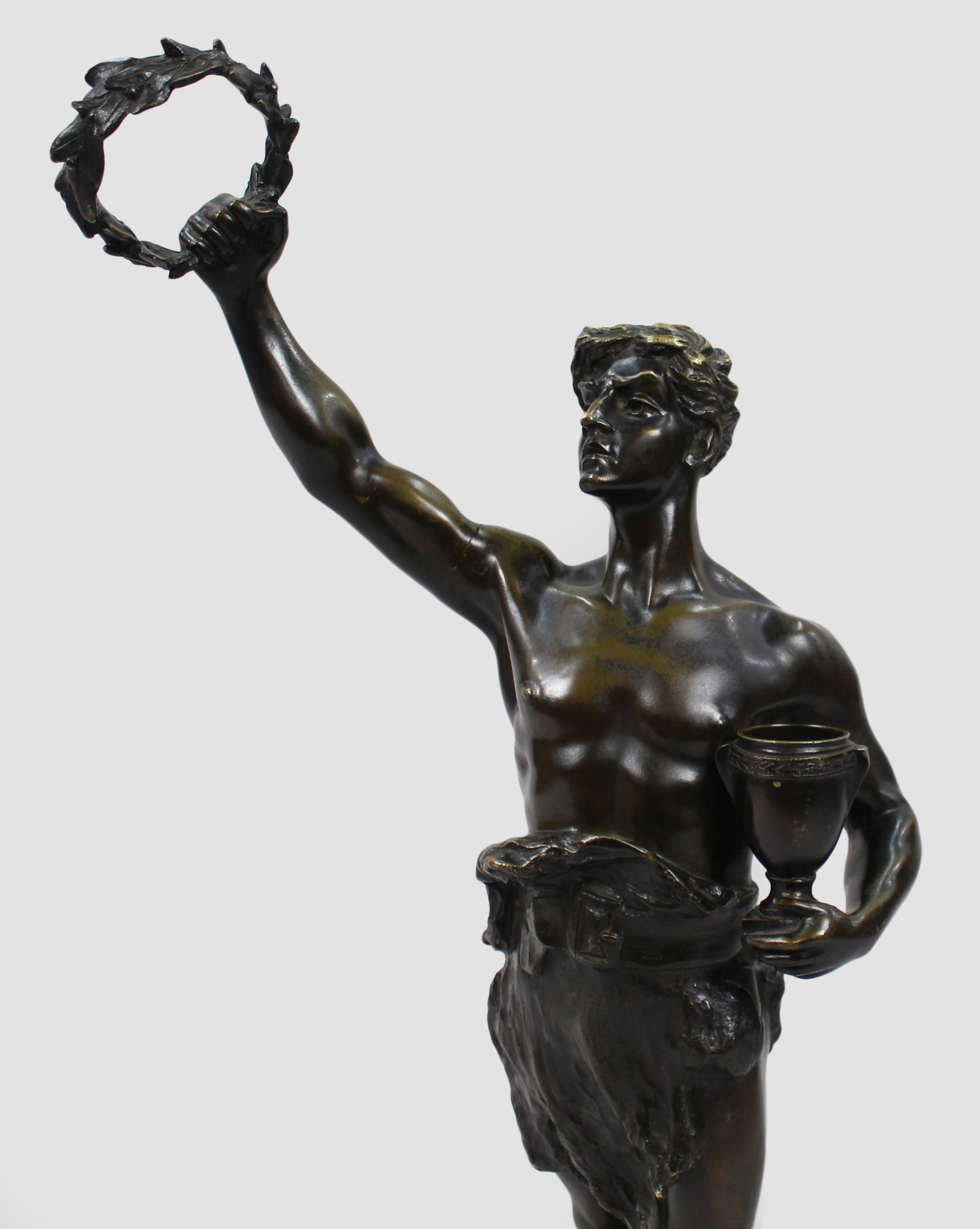 Fine Late 19th Century Bronze Figure Signed Lemoyne - 12