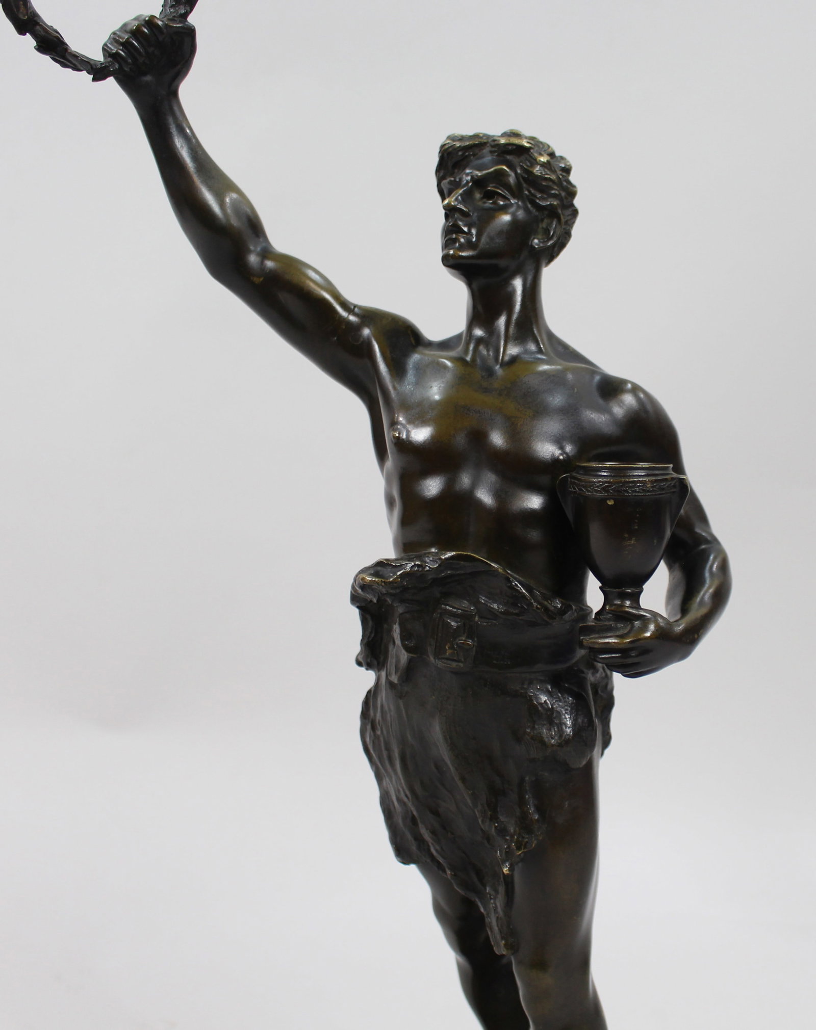 Fine Late 19th Century Bronze Figure Signed Lemoyne - 14