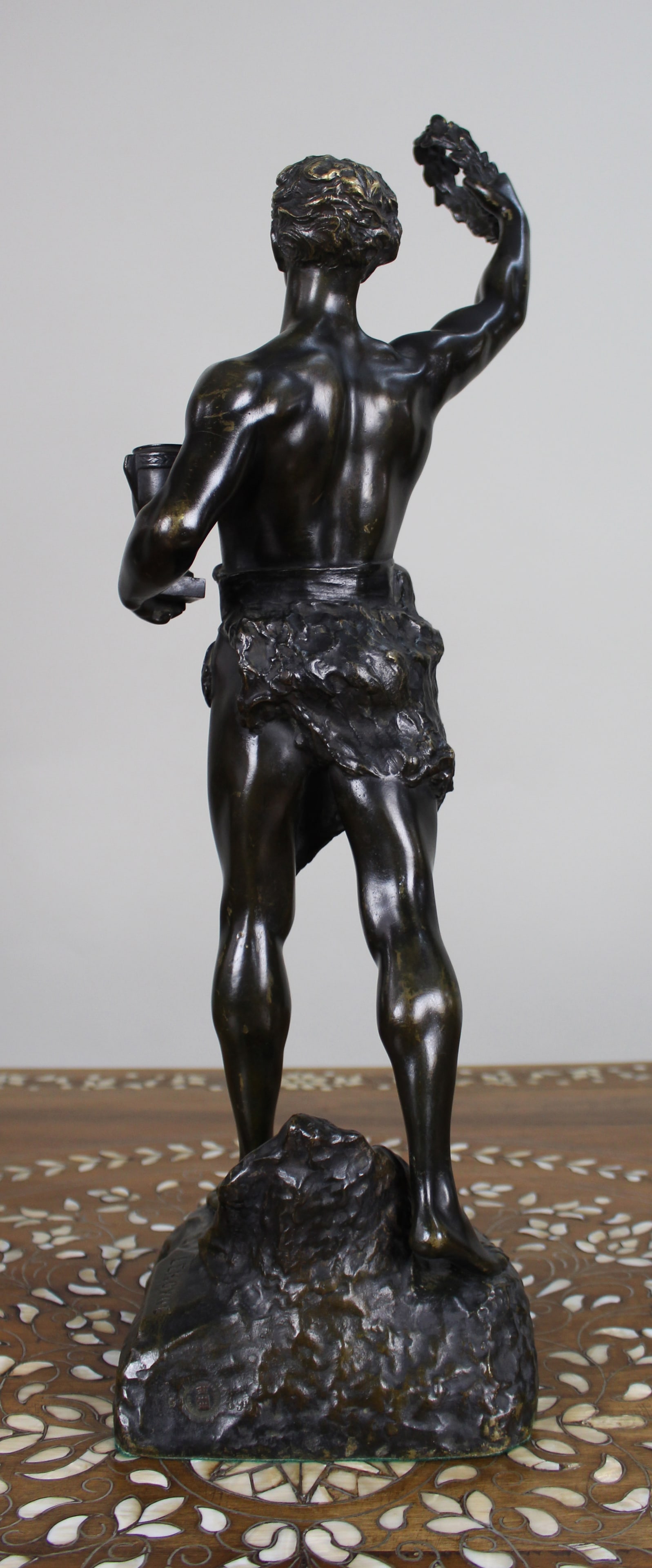 Fine Late 19th Century Bronze Figure Signed Lemoyne - 4