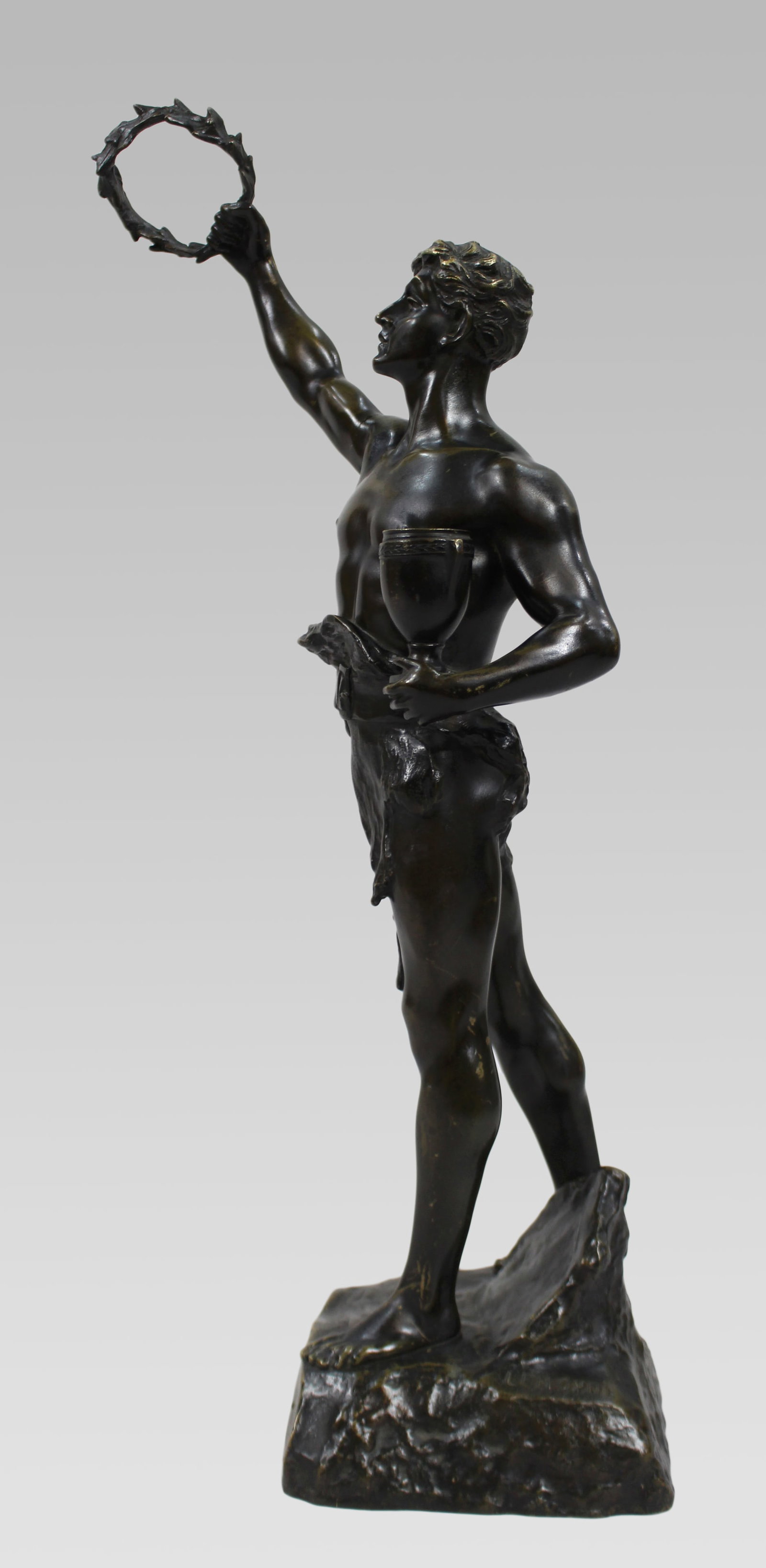 Fine Late 19th Century Bronze Figure Signed Lemoyne - 8
